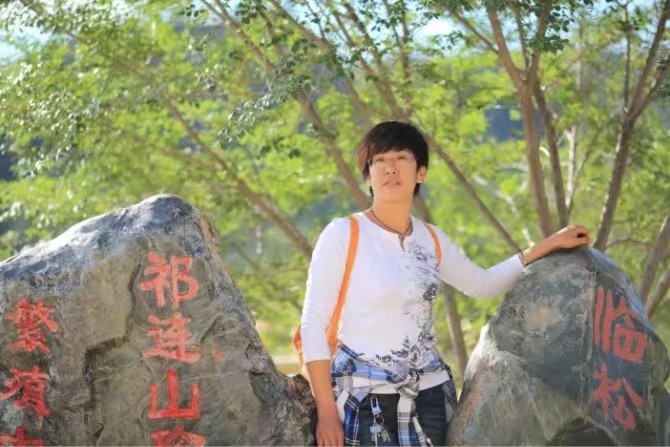 弱水河边青春草的第一张照片--甘肃残疾人相亲网